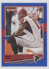 2020 Panini Donruss Photo Variation Press Proof Blue Julio Jones #28 05c8
