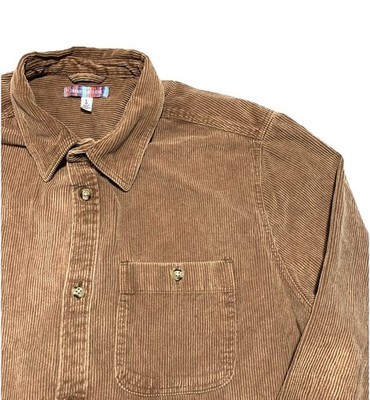 Urban Outfitters Corduroy Button Front Shirt Men L Long Sleeve Casual Shacket