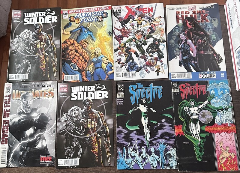 Comic Book Lot of 8 (1989-2012)