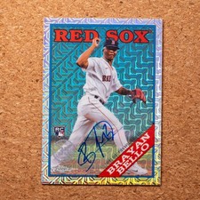 Brayan Bello auto 2023 T88C-33 Topps 1988 Chrome Silver Mojo Rookie /199