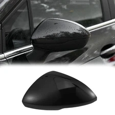 Front Left Rearview Mirror Cover Cap Replace Black For Chevrolet Cruze 2016-2019