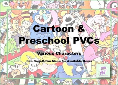 Cartoon & Preschool PVC, Cake Toppers, & Mini-Figures-Various Characters-Pick!