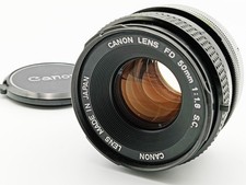  Near MINT Canon FD 50mm f1.8 S.C SC MF Standard Lens for FD Mount From JAPAN