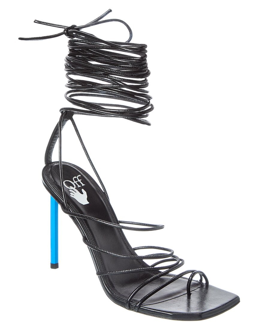 Off-White High Allen Infra Leather Sandal Womens Black 36 74190₽