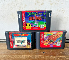 SEGA GENESIS GAME LOT - Bugs Bunny in Double Trouble, Tom Jerry, Road Runner!