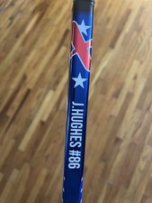 Jack Hughes #86 Limited Edition Olympic Bauer Mini Stick 2026 Gold Medal Winner