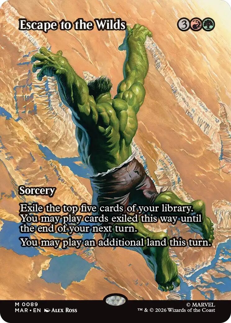 Escape to the Wilds (Marvel Universe) #89
