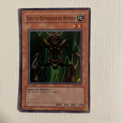 Yu-Gi-Oh! Insecto Devorador De Homens LDB-P108  1st Edition Menschenfresserkäfer