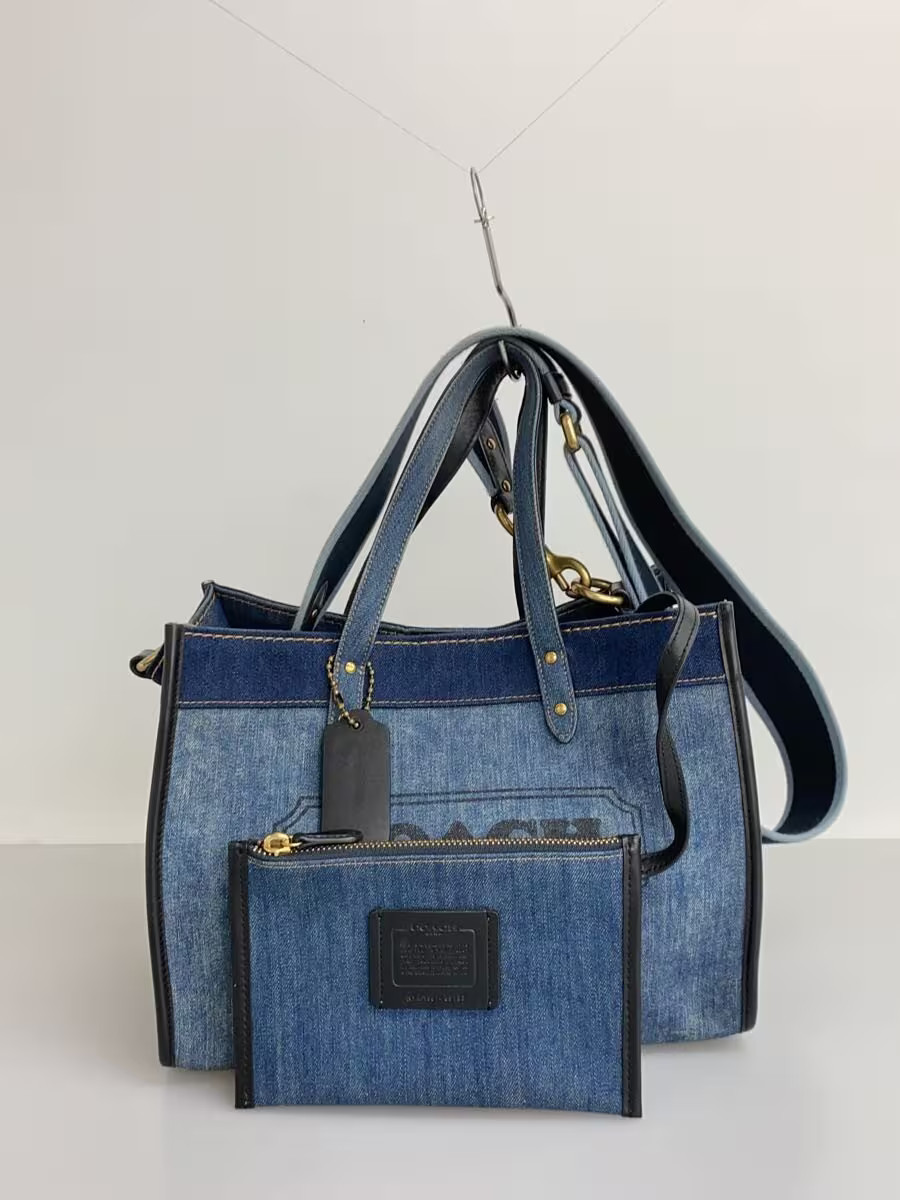 COACH Denim Tote Bag IDG 89163