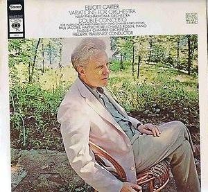 Elliott Carter - Variations For Orchestra / Double Concerto - Used Vi - E1177z