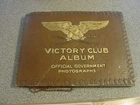 VINTAGE MILITARY WW2 ERA VICTORY CLUB PHOTO ALBUM WITH 35+ PICTURES PHOTOGRAPHS