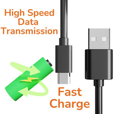 USB CHARGER & DATA SYNC CABLE FIT ALCATEL 1 1S 1SE 3L 1B 1L Pro