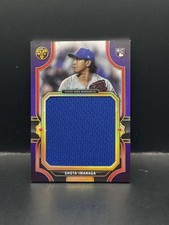 #RJR-SI Shota Imanaga 2024 Topps Triple Threads /36 Cubs Jumbo Relics Amethyst