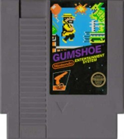 Gumshoe Gum Shoe - NES Nintendo Light Gun Game
