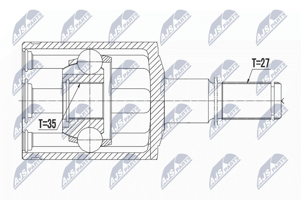 N.T.Y. NPW-CH-028.NTY Joint Kit, drive shaft for DODGE,JEEP - Image 15