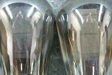 Very Rare Sparks Withington Made 281 Mesh  Screen Rectifier Tubes.Equisonne740