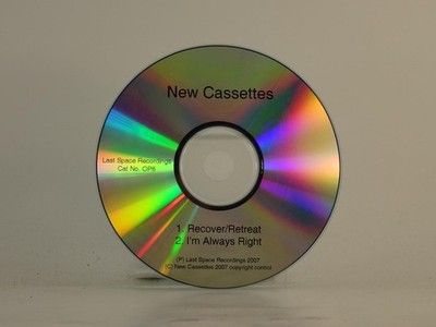 NEW CASSETTES RECOVER/RETREAT (D82) 2 Track Promo CD Single including Plastic Sl