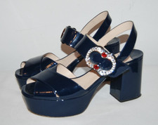 PRADA Plateau-Sandaletten Gr. 40