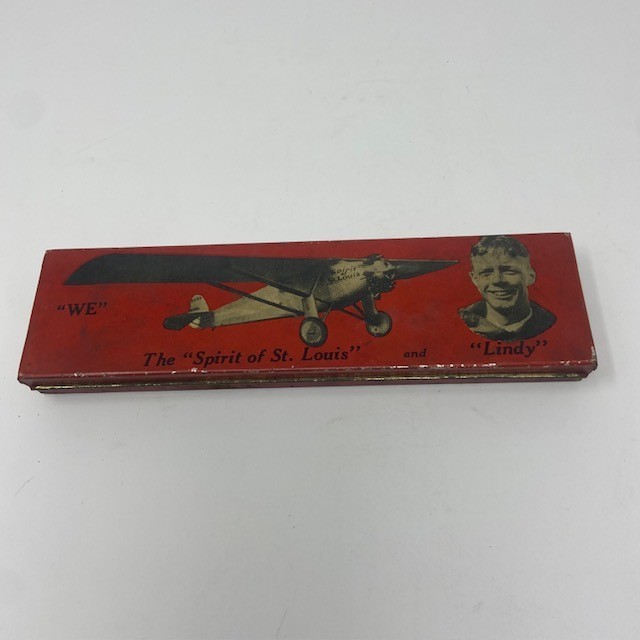 Box The Spirit Of St Louis & Lindy 1920's Wallace Pencil