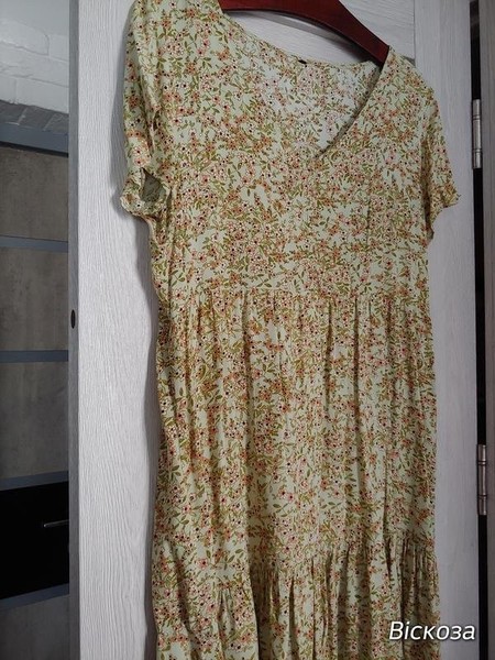 Women Dress Multicolor Viscose L