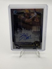 2025 Bowman Draft - Mega Box Chrome Prospect Autographs Brady Ebel #BMA-BE