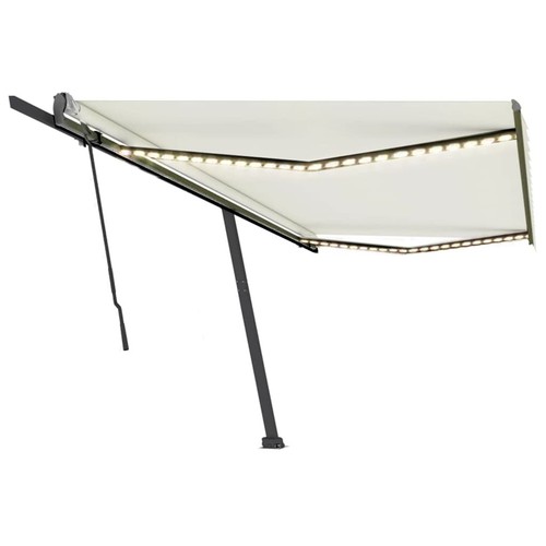 Outsunny Tenda Da Sole Avvolgibile A Caduta Con Manovella, In Alluminio E Poliestere 3x2 5m Verde Scuro 89132233