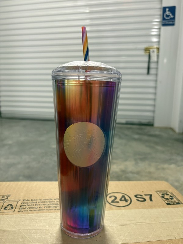 Starbucks Rainbow 🌈 kaleidoscope cup