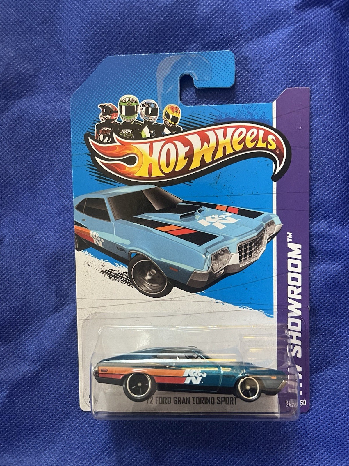 Hot Wheels 2013 Super Treasure Hunt '72 Ford Gran Torino Sport