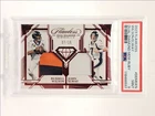 RUSSELL WILSON JOHN ELWAY 2023 FLAWLESS DIAMOND PATCH RUBY /15 PSA 9 Q4282