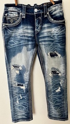 Rock Revival Kidd Collectors Edition Straight Jeans NWOT Men s 32/29 0738/1000