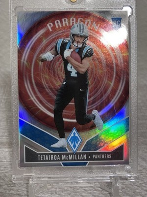 2025 Panini Phoenix - Tetairoa McMillan #16 Paragon Silver RC