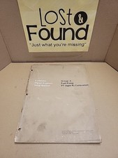 Oem Cummins Diesel Engine Fuel Pump Pt Type G R Calibration Shop Service Manual