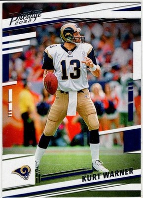 2022 Panini Prestige Football Kurt Warner No. 169 St. Louis Rams