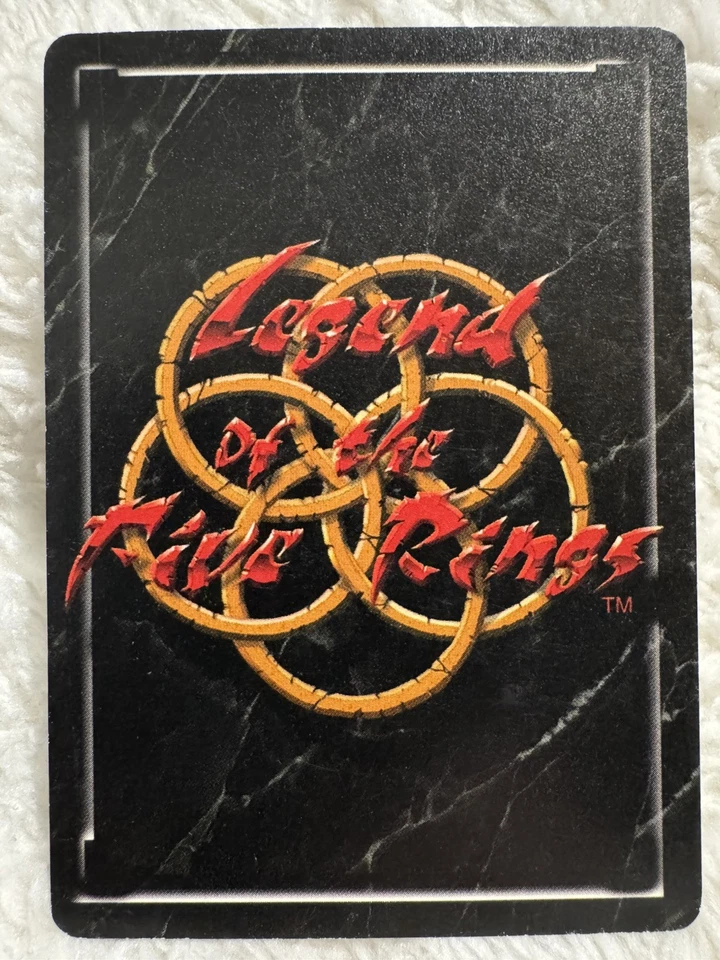 🪨 Artist Signed - Isawa Tadaka (Imperial Edition L5R CCG) - Daniel Gelon - Image 2 of 4