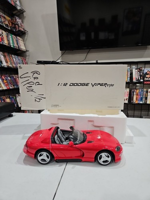 #ad #ad BIG 1995 Dodge VIPER RT 10 JRL Toys Pre Anson 1 12 Promo Red 14.5” VHTF Diecast $159.00