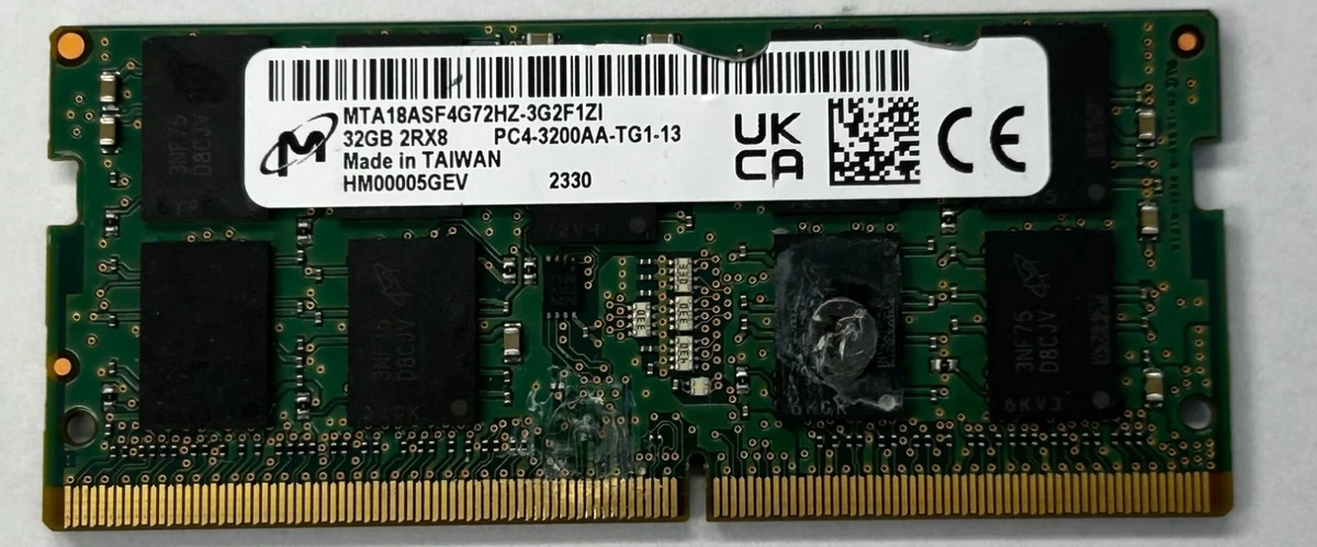 SO-DIMM 32 GB DDR4 SDRAM Memory (RAM) for sale | eBay