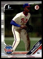 2019 Bowman Draft Jamari Baylor Philadelphia Phillies #BD-41