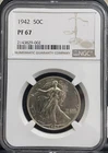 PF67 PROOF 1942 Walking Liberty Half Dollar NGC PF67 Proof RARE
