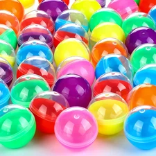 Sosation 150 Pcs 1.77 Inch Gumball Vending Machine Capsules Empty round Capsules