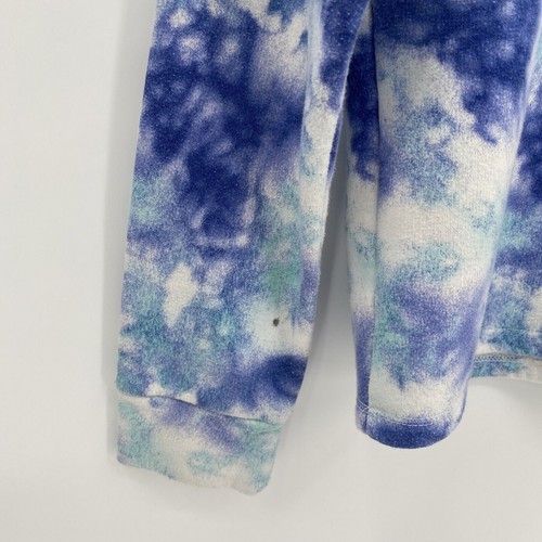 Justice Active Girls Tie Dye Round Neck Long Sleeve Pullover Sweatshirt 14/16 - Picture 8 of 10