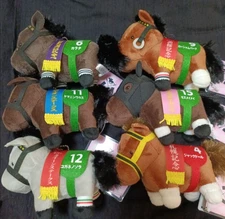 SK Japan Thoroughbred Collection Mascot BC29 Set of 6 Japan New