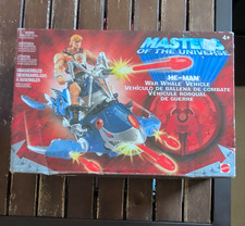 Sealed 2002 Mattel Masters of the Universe 200x series He-Man War Whale Vehicle