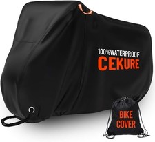 Waterproof Bike Cover for 2  3 Bikes, Heavy-Duty 210D Oxford Outdoor Cover