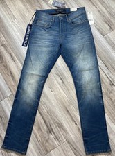 JORDAN CRAIG MENS JEANS DENIM SEAN FIT PURE MEADOWLANDS DESERT DARK BLUE JS1220