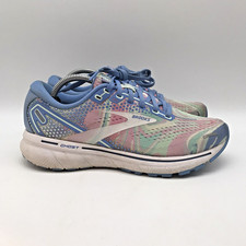 Brooks Ghost 14 Unity Running Shoes Women's 7 Blue  Pink Low Athletic Sneakers