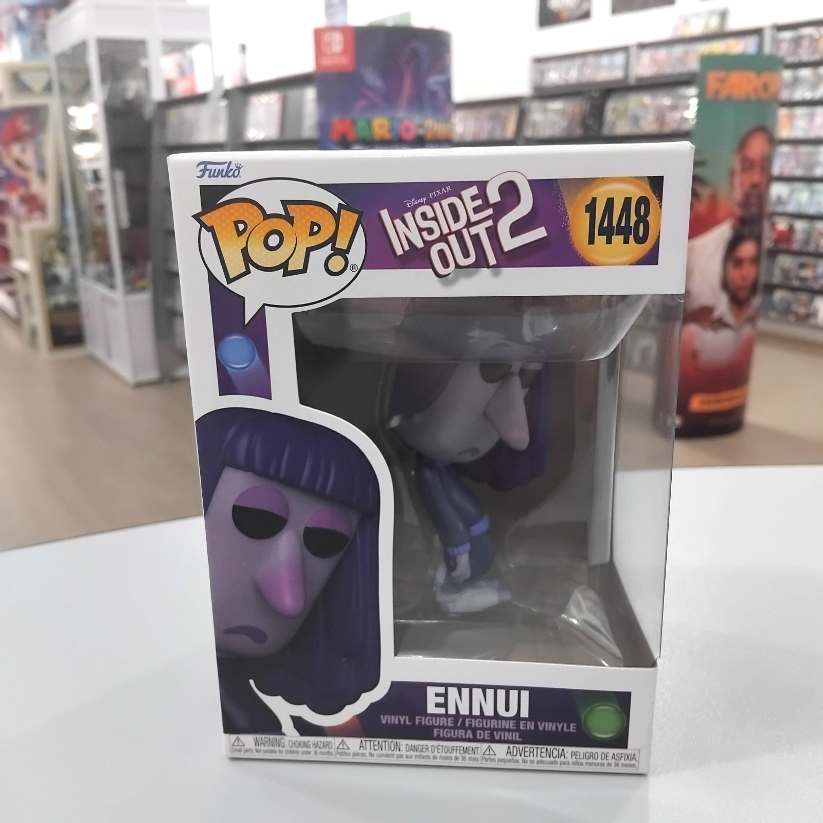 FUNKO POP! 1448 INSIDE OUT 2 ENNUI *NUOVA*