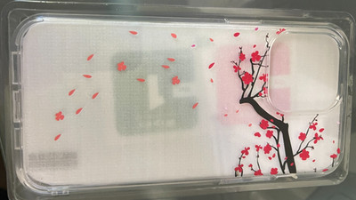 Luhouri Japanese-style Sakura Phone Case iPhone 12 Pro Max w Screen Protector