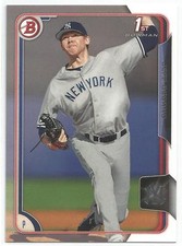 Jeff Degano New York Yankees 2015 Bowman Draft Prospect