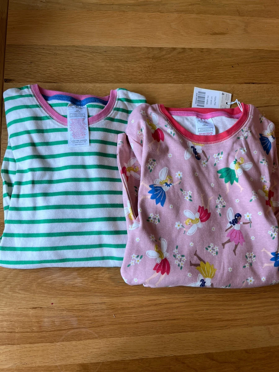 Joules Girls 2x Sleepwell Fairy Pyjama Set Age 10 Years BNWT