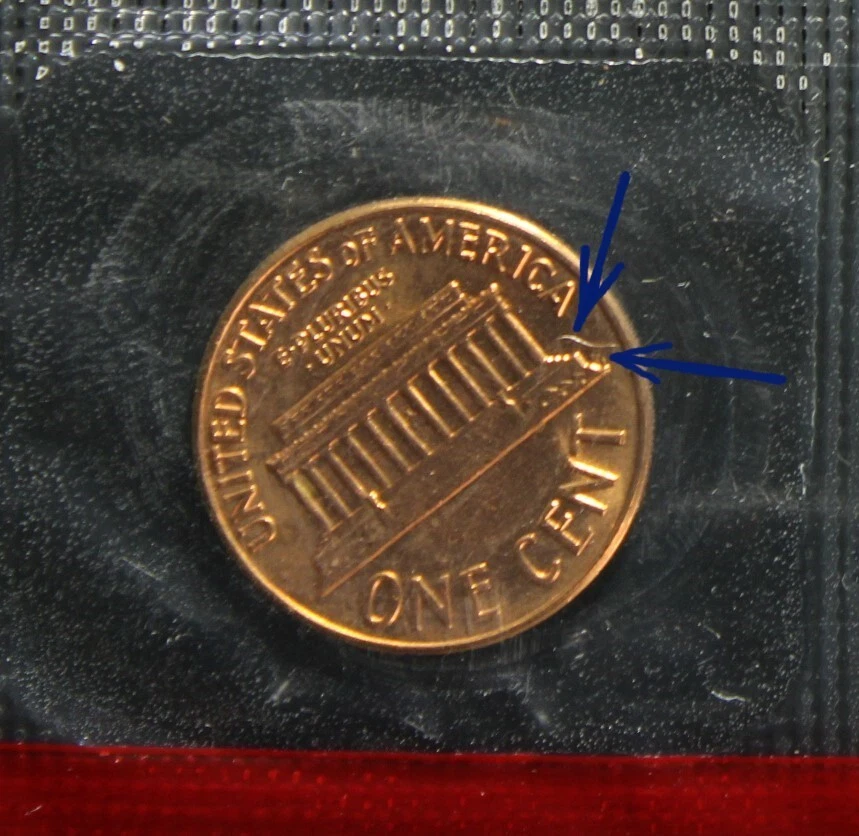 1969 D Lincoln 1C UNC Multiple Errors Obv & Rev: DDO-Misplaced D Mint Mark-No FG - Image 2 of 4